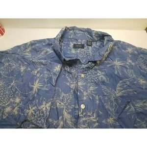 Arrow Mens Short Sleeve Button Up‎ Shirt  XL Hawaiian